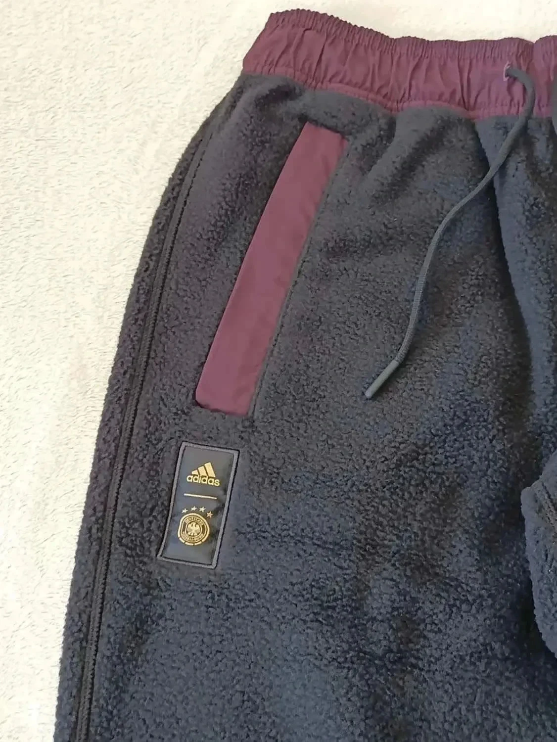 adidas DFB Germany black/purple pants - NEW - Size S – photo 6